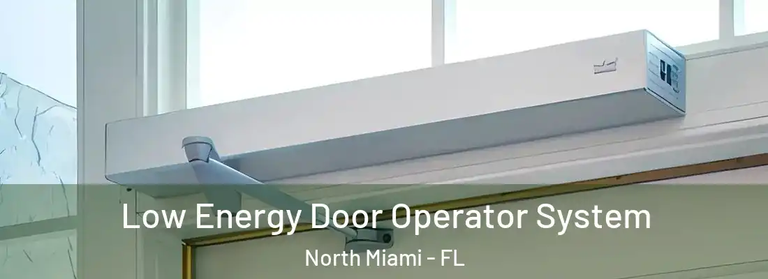  Low Energy Door Operator System North Miami - FL